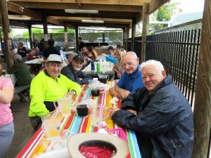 Some of the Volunteers at one of the outings